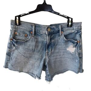 Gap Jean Shorts Women's Size 0 25 Y2K Style Cutoff Shorts Coquette Twee